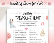 Load image into Gallery viewer, Kids Wedding Game | Scavenger hunt for kids, Wedding Table Games, Treasure Hunt for Kids Wedding Table, I spy | Perfect Activity Game for kids
