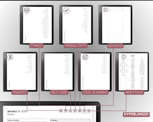 Load image into Gallery viewer, 2026 DAILY Planner for Kindle Scribe | Hyperlinked Digital Planner &amp; Templates for the Kindle Scribe
