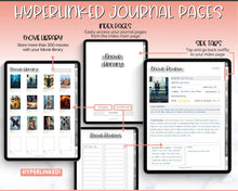 Load image into Gallery viewer, Digital Movie Journal | TV Series Tracker for Movie Nights and Reviews on GoodNotes &amp; iPad

