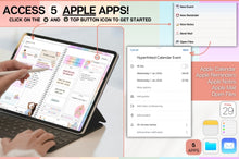 Load image into Gallery viewer, 2026 COLORFUL Digital Planner | GoodNotes Planner With Daily, Weekly &amp; Monthly Planner | SMART Integration with Apple Calendar, ChatGPT, Google &amp; more...

