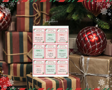 Load image into Gallery viewer, Christmas 5-Second Game | 99 Printable Cards for Festive Fun | Printable Christmas Party Game for Adults, Kids, and Family Holiday Parties
