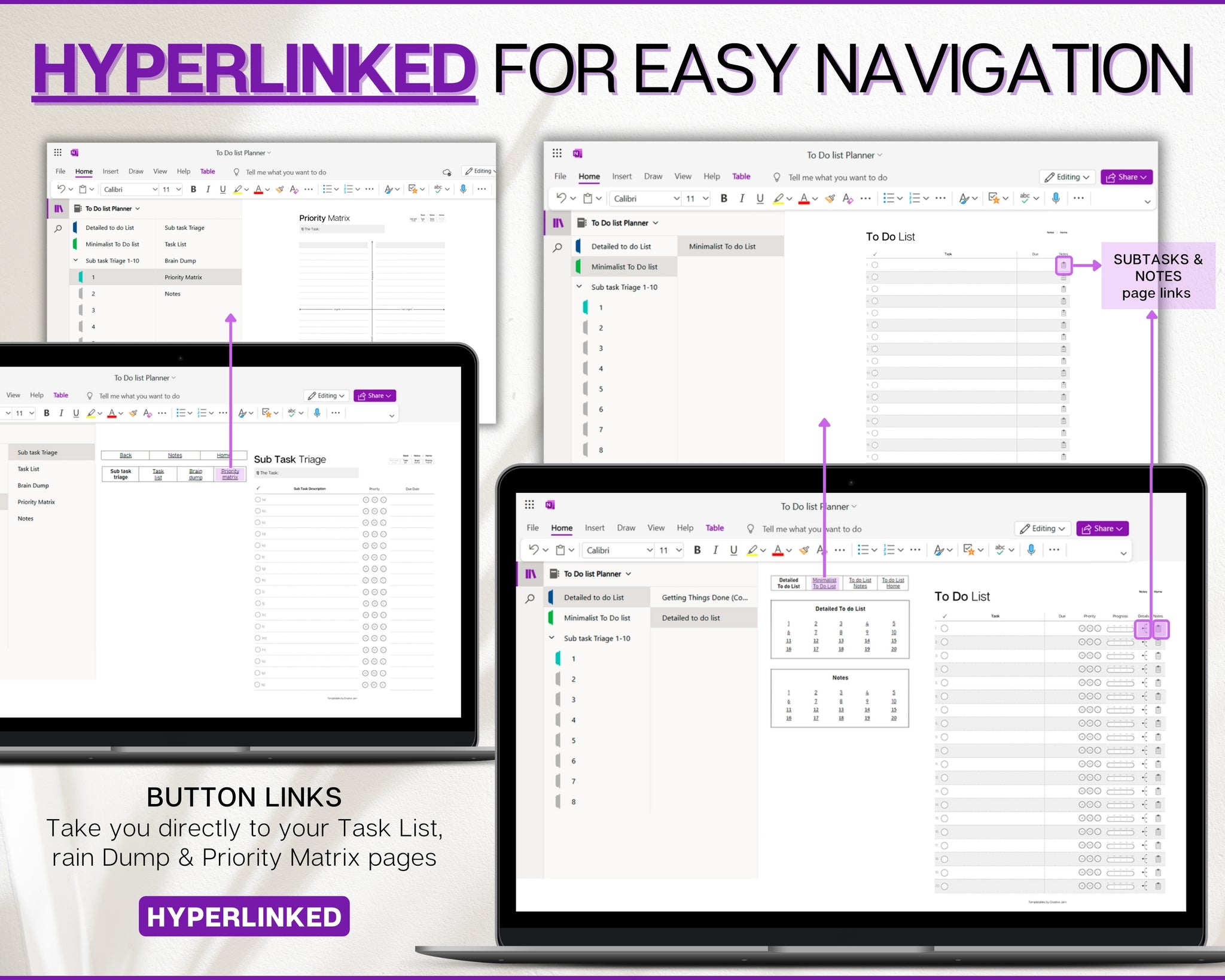 OneNote To Do List Template Elevate your productivity with this template!
