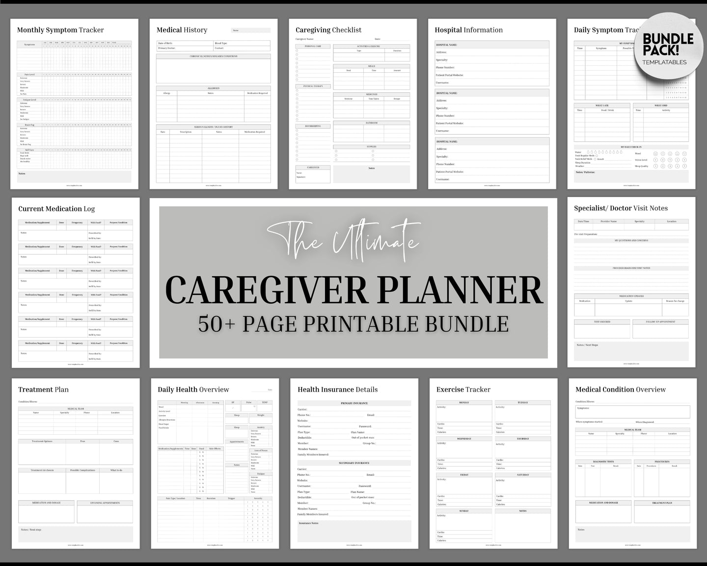 Caregiver Checklist Bundle | Everything you need to care for your loved ones caregiver-checklist-bundle-everything-you-need-to-care-for-your-loved-ones