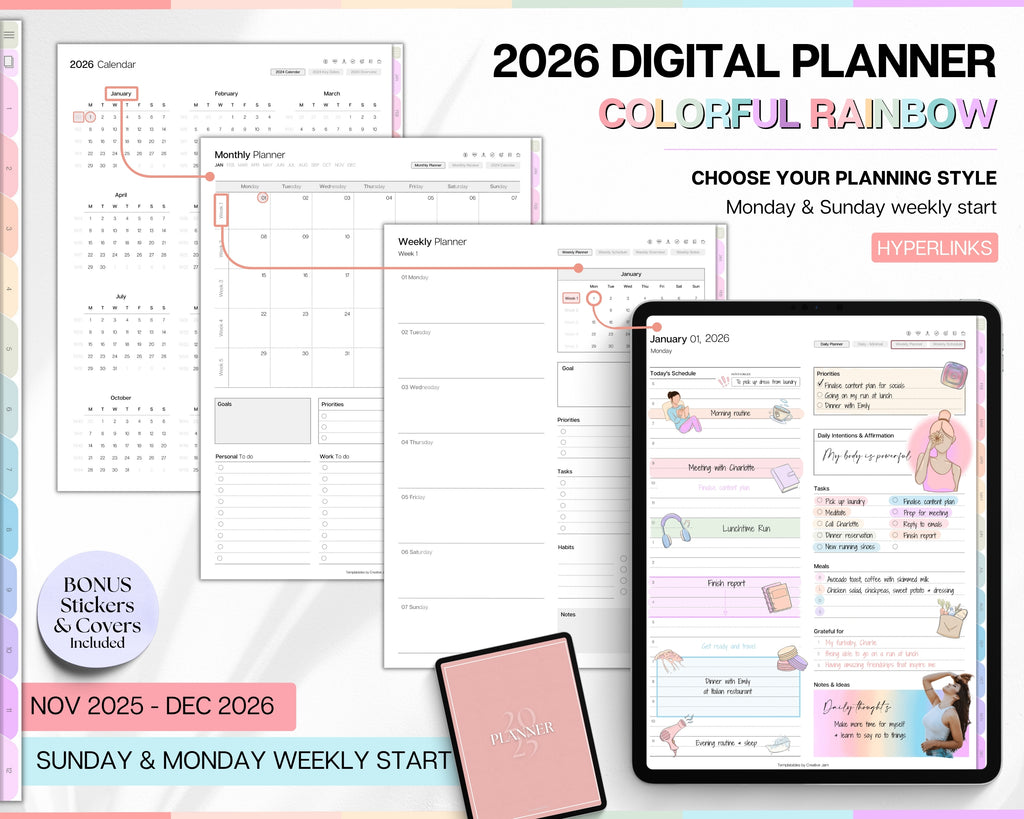 2026 ALL ACCESS Digital Planners | Mega Planner Bundle