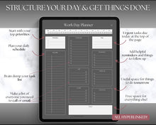 Load image into Gallery viewer, Digital Daily Work Planner &amp; Work Day Organizer for GoodNotes &amp; iPad
