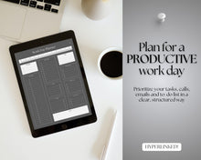 Load image into Gallery viewer, Digital Daily Work Planner &amp; Work Day Organizer for GoodNotes &amp; iPad
