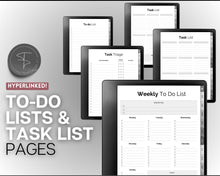 Load image into Gallery viewer, Brain Dump Planner for Kindle Scribe | With To Do List Printable, Digital ADHD Planner, Priority Matrix, Work &amp; Daily Productivity
