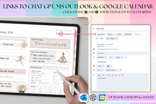 Load image into Gallery viewer, 2026 Digital FITNESS planner, GoodNotes Fitness Planner, Fitness Journal, Weight Loss Tracker, iPad Workout Planner, Wellness Template (Colorful)
