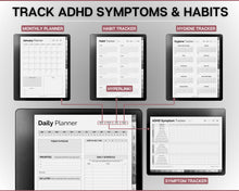 Load image into Gallery viewer, Kindle Scribe Digital ADHD planner | Daily Planner for Neurodivergent Adults | Includes Brain Dump Template &amp; To Do List
