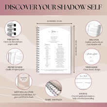 Load image into Gallery viewer, Shadow Work Journal | Discover your Shadow Self with this Guided Healing, Therapy and Mindfulness Journal | Includes Shadow Work Journal Inner Child Prompts | A5
