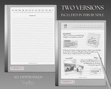 Load image into Gallery viewer, Daily Journal for the reMarkable | Digital Hyperlinked Lined Notebook
