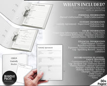 Child Custody Binder | Includes Child Custody Journal, Printable Child Custody Planner, Co-parenting Calendar, Divorce Planner & Communication Log