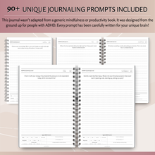 Load image into Gallery viewer, ADHD Guided Journal – Undated Reflection &amp; Mental Health Journal for Adults | Designed for ADHD Brains
