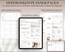 Load image into Gallery viewer, Digital Productivity Planner for 2023 - 2024 | Daily To Do List, ADHD &amp; Goal Planner for GoodNotes &amp; iPad
