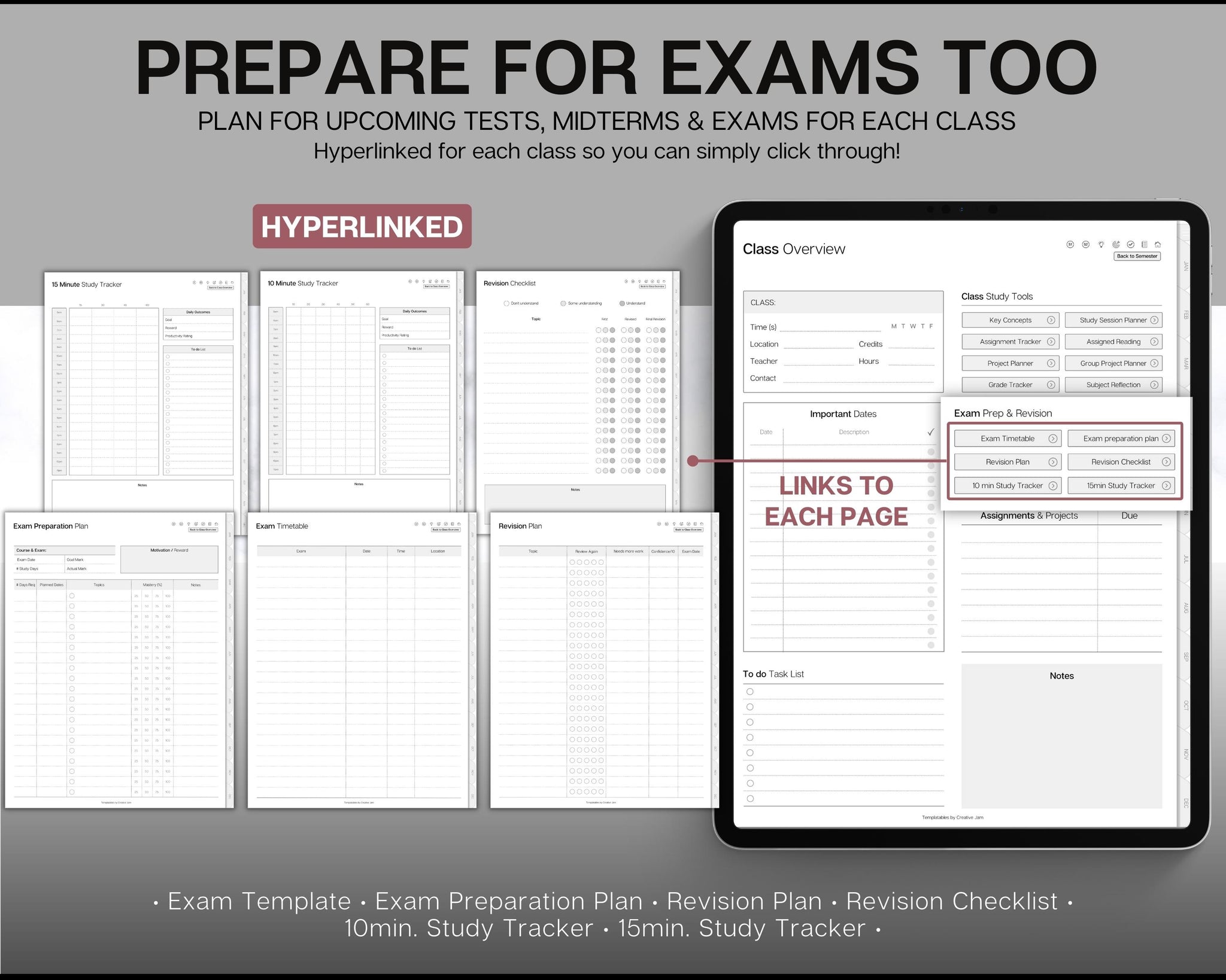 Digital Student Academic Planner 20232024 GoodNotes & iPad Planner