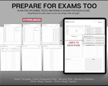 Load image into Gallery viewer, Digital Student 2023 - 2024 Academic Planner | Study Planner, College &amp; School Planner for GoodNotes &amp; iPad
