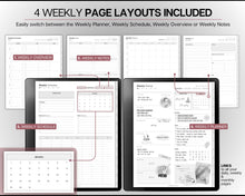 Load image into Gallery viewer, UNDATED Daily Planner for Kindle Scribe | Includes templates for Kindle Scribe, Weekly &amp; Monthly Planner, Undated Planner, Kindle Planner &amp; Digital Journal
