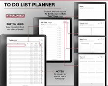 Load image into Gallery viewer, ALL ACCESS pack for Kindle Scribe | Template Bundle | 2025 Daily Planner, Digital To Do List, Meeting Minutes, Journal &amp; Notebook, Calendar &amp; Task List
