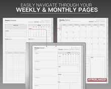 Load image into Gallery viewer, 2025 Weekly Planner for reMarkable tablet | 2025 Digital Planner for reMarkable | Weekly Schedule, Calendar, To do list &amp; Task list
