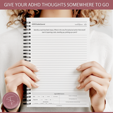 Load image into Gallery viewer, ADHD Guided Journal – Undated Reflection &amp; Mental Health Journal for Adults | Designed for ADHD Brains
