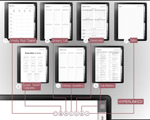 Load image into Gallery viewer, Digital Recipe Book for Kindle Scribe | Comes with Recipe Templates, Digital Meal Planner, Cookbook Template, Recipe Binder Kit &amp; Blank Recipe Card
