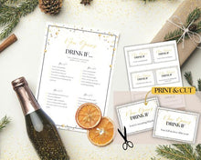 Load image into Gallery viewer, New Years Games BUNDLE | 20 New Years Eve Party Game Printables for Adults
