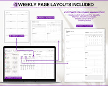 Load image into Gallery viewer, 2026 OneNote Digital Planner | OneNote Template for Daily, Weekly &amp; Monthly Planning | Minimalist
