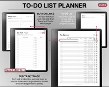 Load image into Gallery viewer, Templates for Kindle Scribe, ESSENTIALS PACK, 2026 Daily Planner, Digital To Do List, Meeting Minutes Meeting Notes, Journal Notebook

