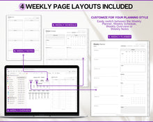 Load image into Gallery viewer, 2025 OneNote Digital Planner | OneNote Template for Daily, Weekly &amp; Monthly Planning | Minimalist

