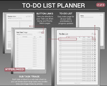 Load image into Gallery viewer, ESSENTIALS template pack for the reMarkable 2 | 2026 Daily Planner, Digital To Do List, Meeting Minutes, Meeting Notes, Journal &amp; Notebook
