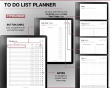 Load image into Gallery viewer, ALL ACCESS pack for Kindle Scribe | Template Bundle | 2026 Daily Planner, Digital To Do List, Meeting Minutes, Journal &amp; Notebook, Calendar &amp; Task List
