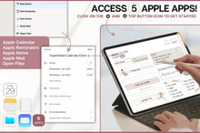Load image into Gallery viewer, Productivity MEGA BUNDLE! 2026 Digital Planner Pack | Minimal Daily Planner, To Do List, Digital Notebook &amp; Meeting Notes, Smart Apple Links
