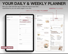Load image into Gallery viewer, Digital Student 2023 - 2024 Academic Planner | Study Planner, College &amp; School Planner for GoodNotes &amp; iPad
