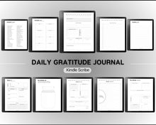 Load image into Gallery viewer, 2025 Kindle Scribe Gratitude Journal | Daily Mindfulness Journal &amp; Digital Planner for Wellness &amp; Reflections
