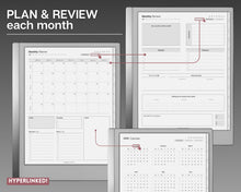 Load image into Gallery viewer, 2025 Weekly Planner for reMarkable tablet | 2025 Digital Planner for reMarkable | Weekly Schedule, Calendar, To do list &amp; Task list
