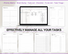 Load image into Gallery viewer, OneNote Project Planner! Includes Project Tracker, Project Management, Digital Planner, Work Schedule, Business, One Note Template, Gantt &amp; Plan
