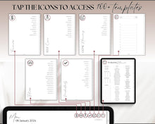 Load image into Gallery viewer, Digital Productivity Planner for 2024 | Daily To Do List, ADHD &amp; Goal Planner for GoodNotes &amp; iPad
