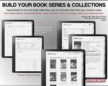 Load image into Gallery viewer, Digital Reading Journal | Kindle Scribe Templates with Digital Reading Planner, Digital Book Journal, Reading Log, Book Tracker, Book Review
