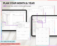 Load image into Gallery viewer, 2026 OneNote Digital Planner | OneNote Template for Daily, Weekly &amp; Monthly Planning | Colorful
