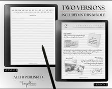 Load image into Gallery viewer, Kindle Scribe Daily Journal | Includes Digital Journal, Digital Notebook, Lined Note Taking, Kindle Template, Kindle Planner &amp; Digital Diary Calendar
