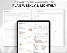 Load image into Gallery viewer, 2024 WEEKLY Digital Planner | Digital Life Planner &amp; Weekly Schedule Undated | Perfect for iPad, GoodNotes &amp; Notability
