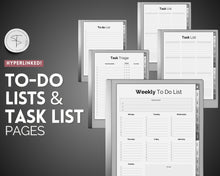 Load image into Gallery viewer, reMarkable 2 Brain Dump Planner | Digital To Do List Printable &amp; ADHD Daily Productivity Planner
