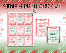 Load image into Gallery viewer, Christmas 5-Second Game | 99 Printable Cards for Festive Fun | Printable Christmas Party Game for Adults, Kids, and Family Holiday Parties
