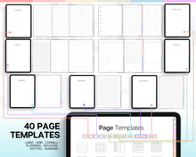 Load image into Gallery viewer, Digital Notebook | Hyperlinked Portrait Notebook with Aesthetic Covers and Note-Taking Templates for GoodNotes &amp; iPad
