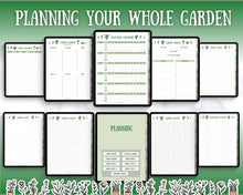Load image into Gallery viewer, Digital Gardening Planner | With Plant Journal, Garden Planner 2024, Planting Calendar, Plant Care, Seed Starting, Herb Notes for GoodNotes &amp; iPad
