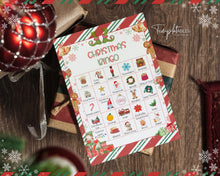 Load image into Gallery viewer, Printable Christmas Bingo Cards | Xmas Party Games, Office Party Games &amp; Fun Family Activities
