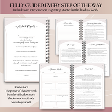 Load image into Gallery viewer, Shadow Work Journal | Discover your Shadow Self with this Guided Healing, Therapy and Mindfulness Journal | Includes Shadow Work Journal Inner Child Prompts | A5 Lux
