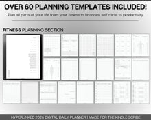 Load image into Gallery viewer, 2026 DAILY Planner for Kindle Scribe | Hyperlinked Digital Planner &amp; Templates for the Kindle Scribe
