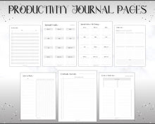 Load image into Gallery viewer, 2024 Moon Journal | With Moon Calendar, Moon Phases, 2024 2025 Lunar Calendar, Moon Planner, Moon Magic, New Moon, Moon Phase Printable &amp; Manifestation
