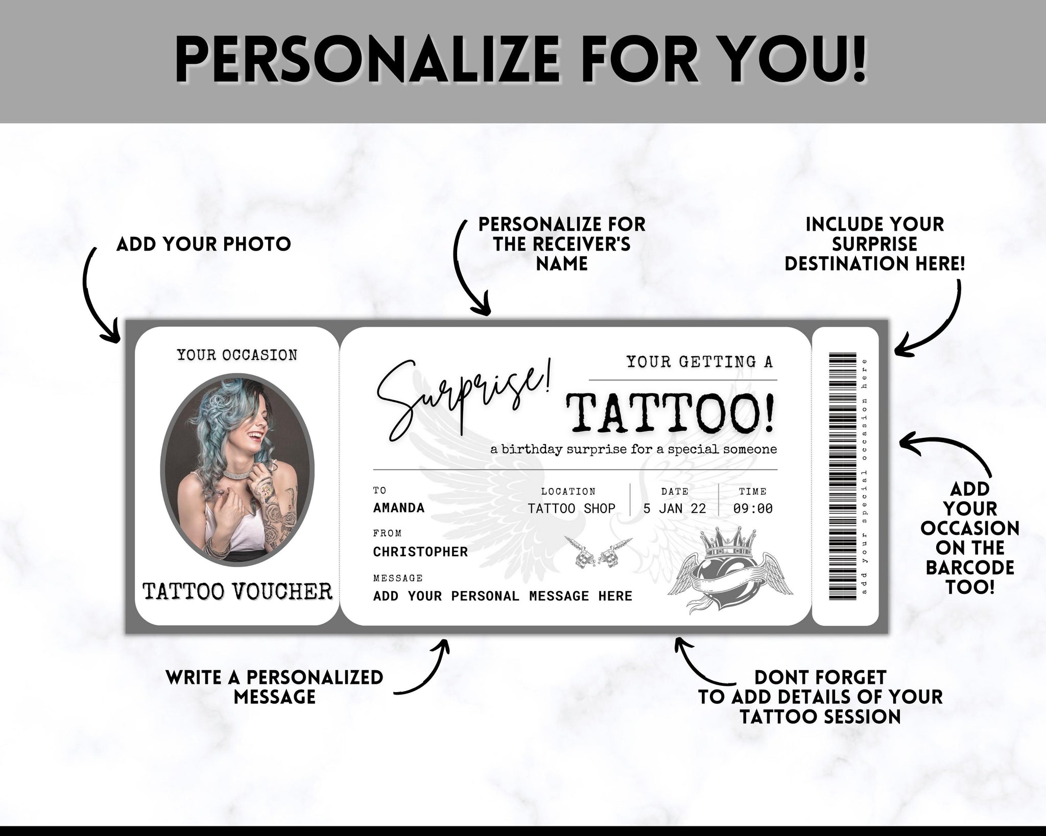 Classic Tattoo Gift Certificate — Classic Tattoo